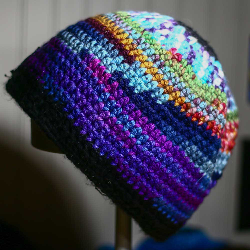 Adult Crochet Hat - Cosmos