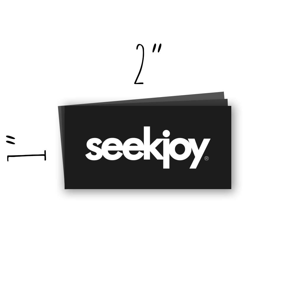 SEEKJOY Sticker - 2" x 1"