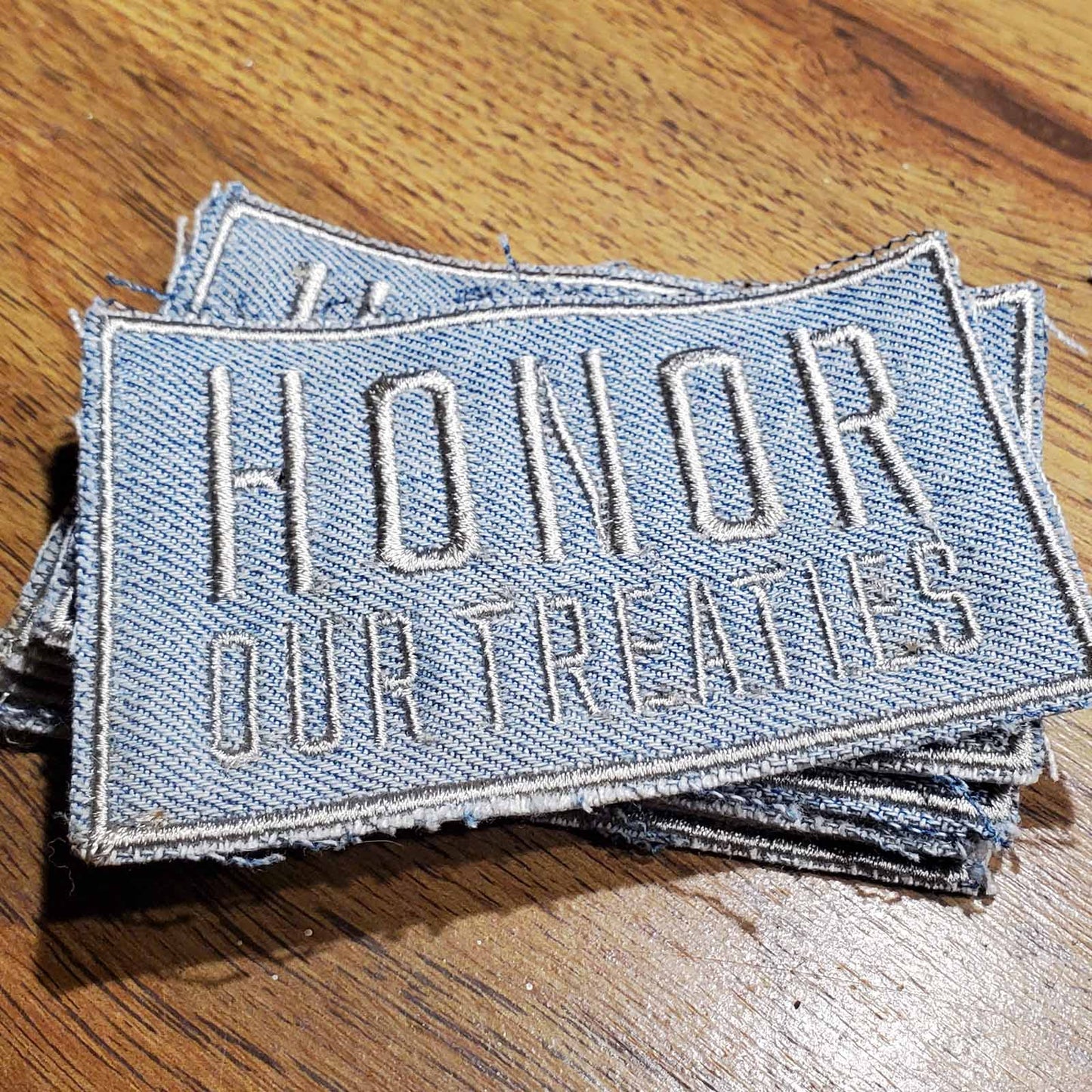 Honor Our Treaties Upcycled Patch
