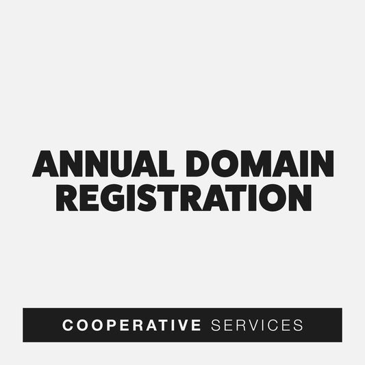 Annual Domain Registration / Renewal